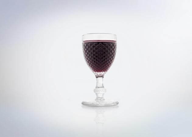 Goblet of port wine