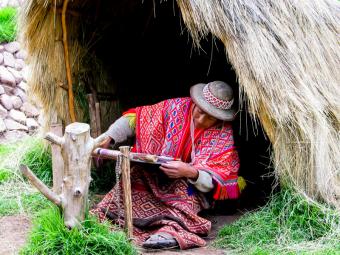 Traditional Inca textiles