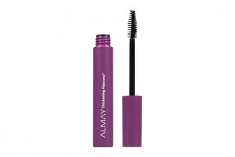 Almay Thickening Mascara with Aloe and Vitamin B5, Hypoallergenic, Cruelty, Fragrance Free, Blackest Black