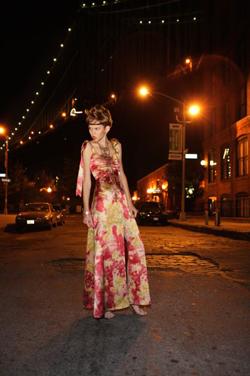 Evening gown from the Nadia Nour Spring 2009 Collection