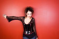 sheer blouse