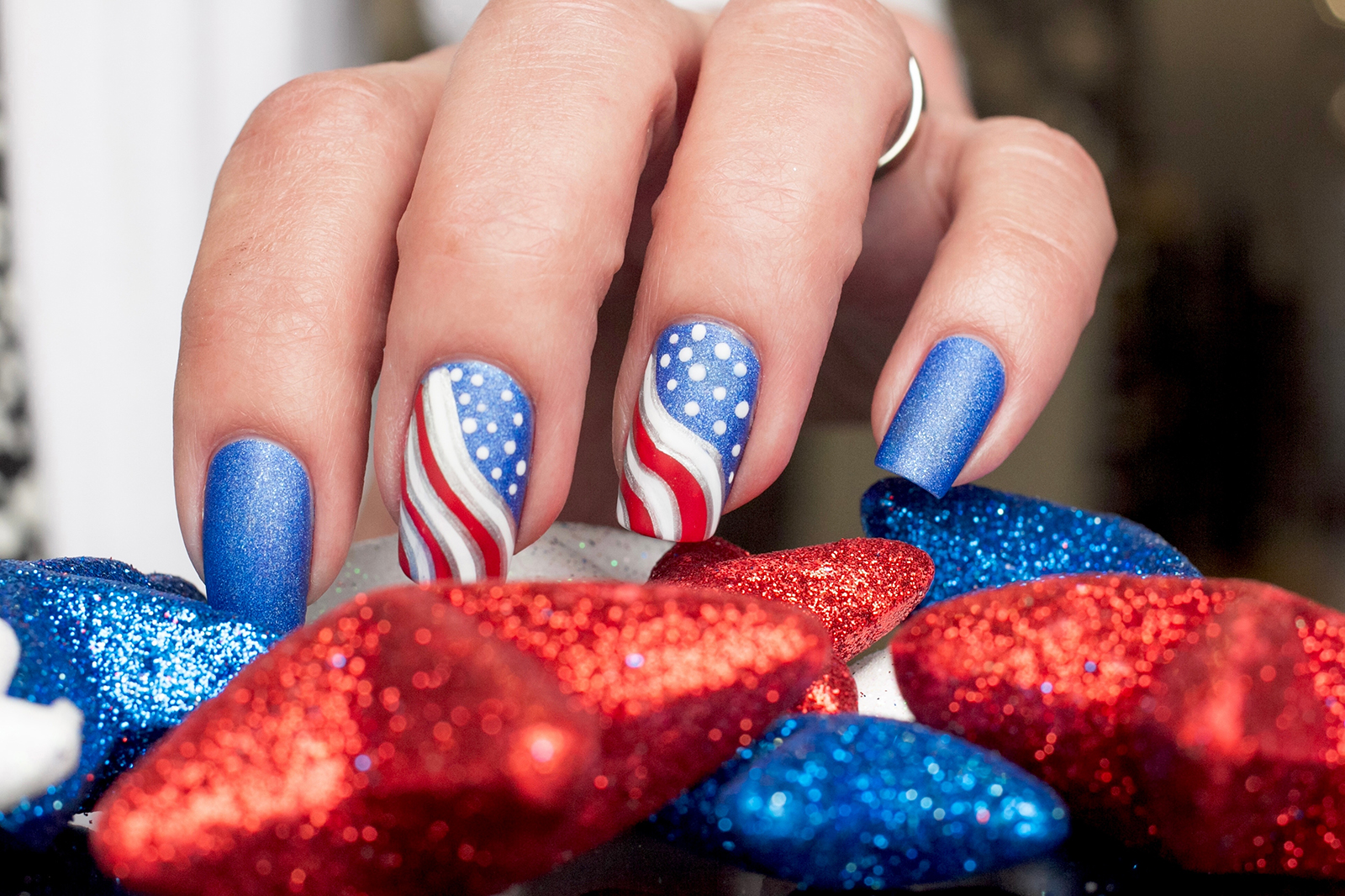 4th of July Nail Ideas That Shine