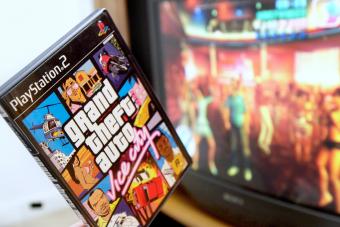 PlayStation 2's game Grand Theft Auto: Vice City 