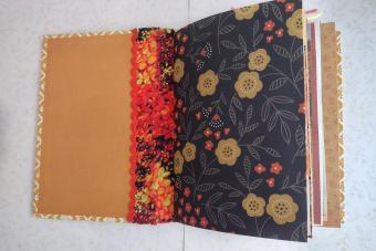 Handmade Autumn Junk Journal, Fall Junk Journal