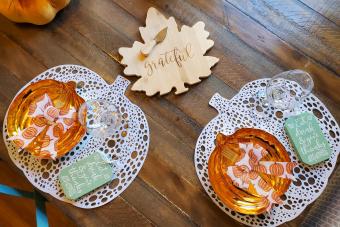 Dollar Tree Thanksgiving Table Decor