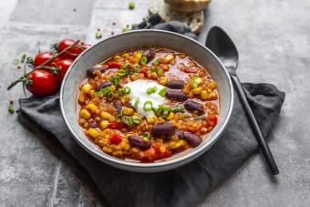 three-bean chili