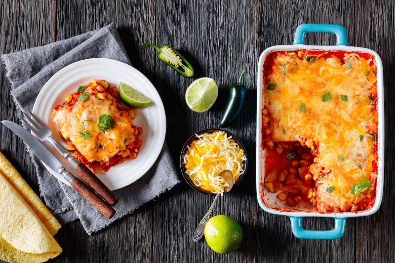 Our Vegan Enchilada Casserole Recipe Is a Flavor Fiesta | LoveToKnow