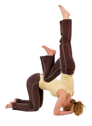 Headstand pose