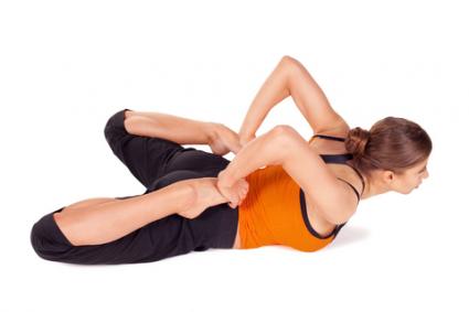 Yoga Frog Pose