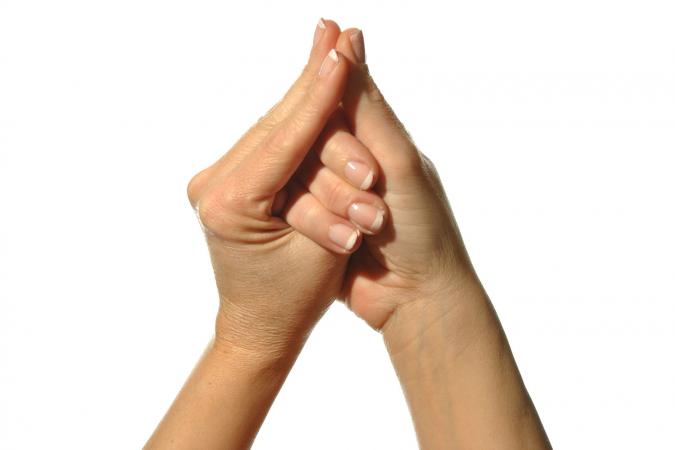 mudra hands pose