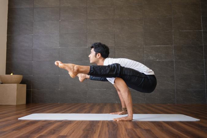 Firefly yoga pose